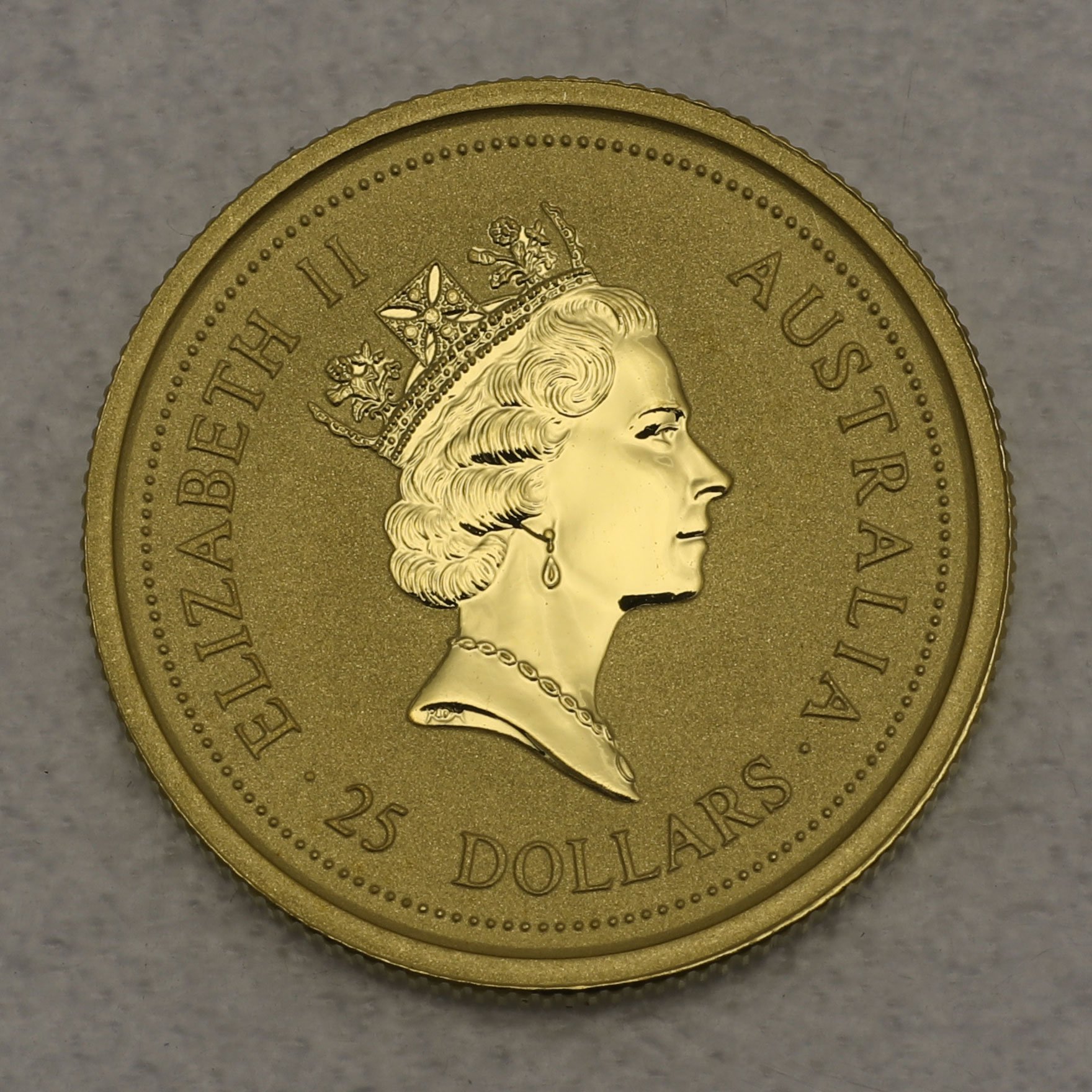 Goldmünze 1/4oz "Maus" 1996 Lunar I – Year of the Mouse (Australien) - Detailansicht 1
