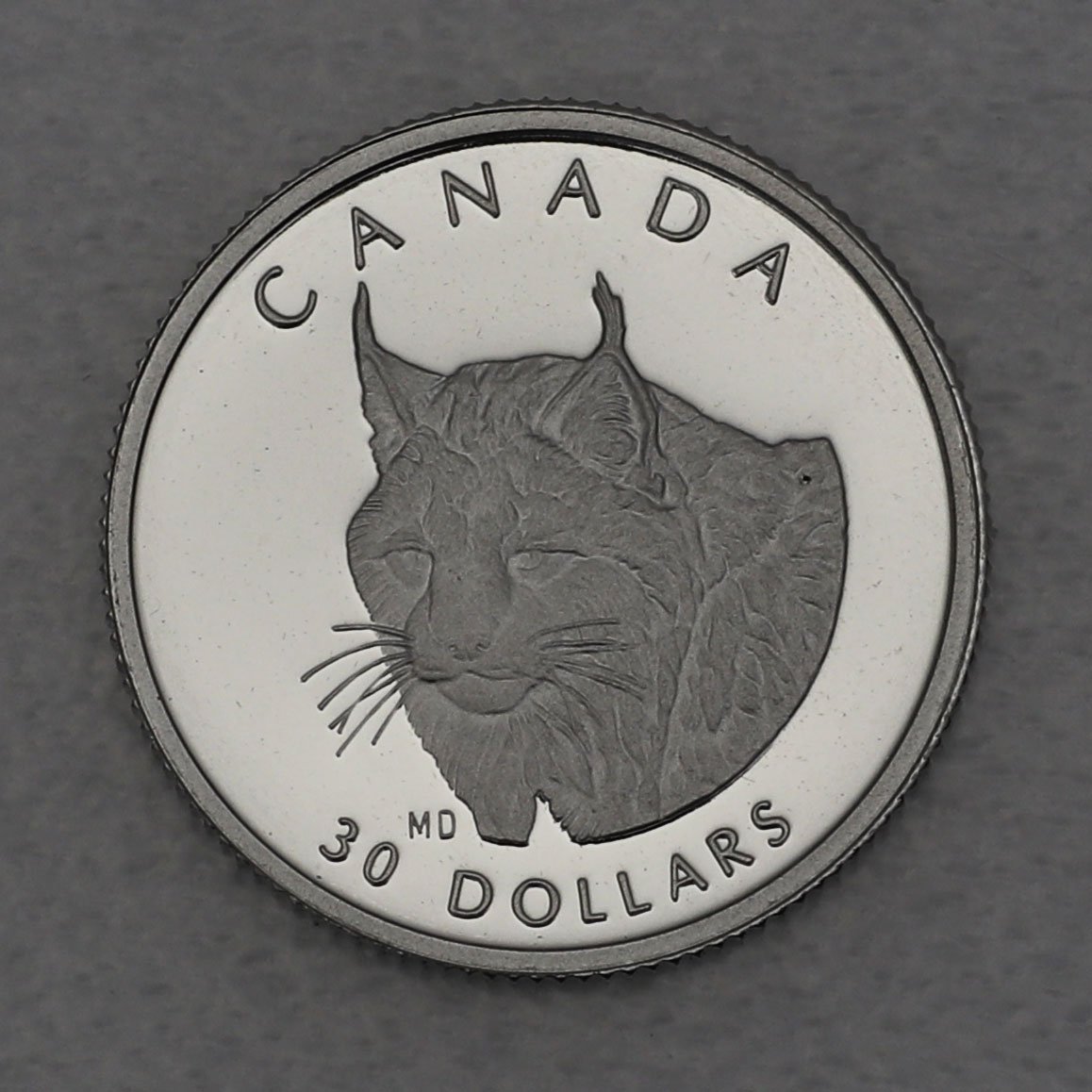 Platinmünze 1/10oz "Lynx" 1995 Wildlife Canada (Kanada) - Hauptansicht
