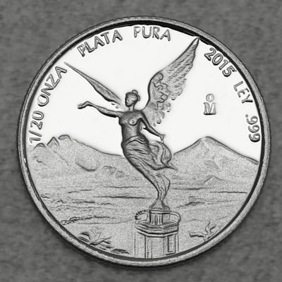 Silbermünze 1/20oz "Libertad" 2016 (Mexiko) - Miniaturansicht 1