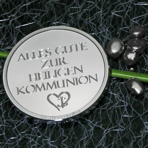 Silbermedaille 1oz "Kommunion" Gravurmedaille - Miniaturansicht 6