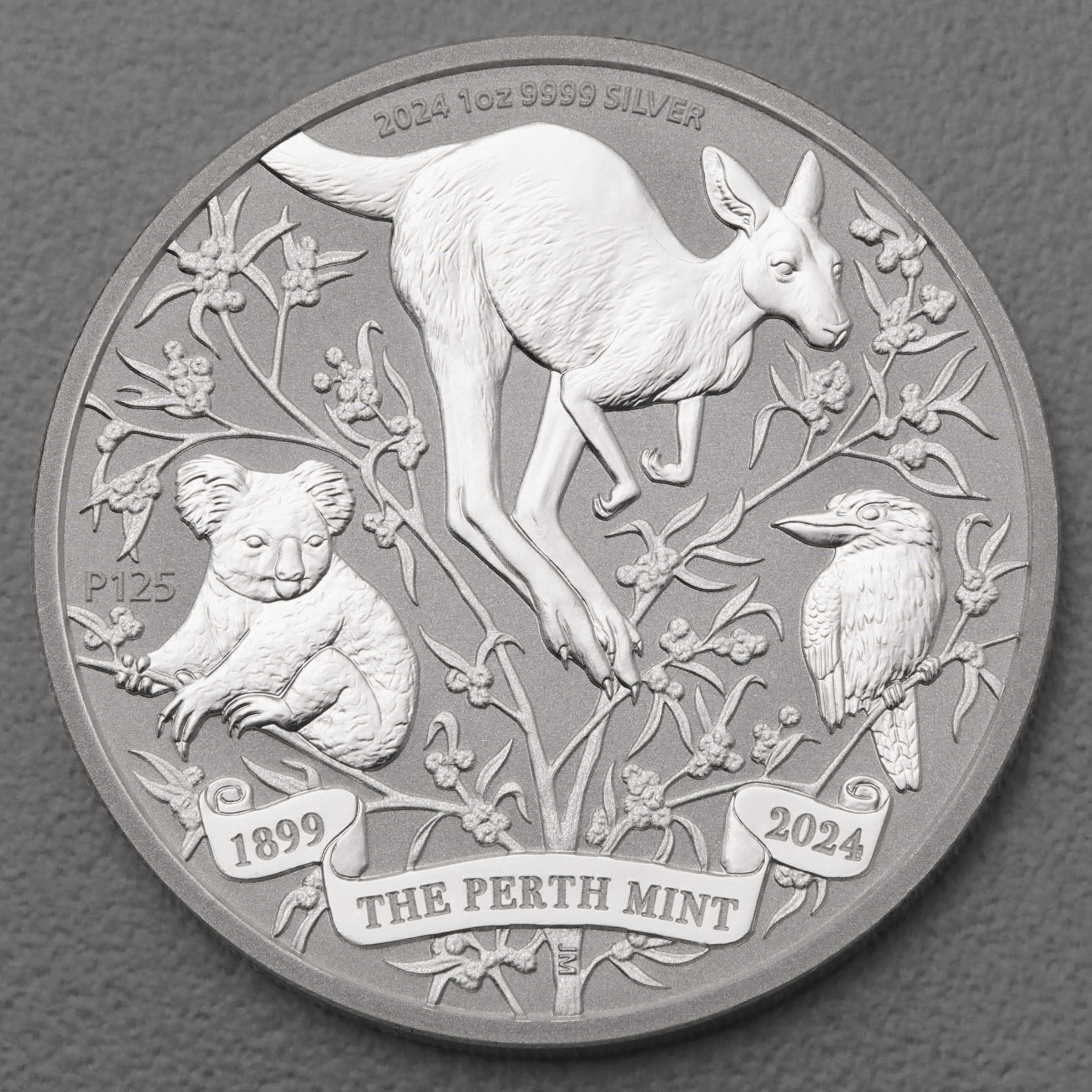 Silbermünze 1oz "The Perth Mint" 2024 125th Anniversary 19% (Australien) - Hauptansicht