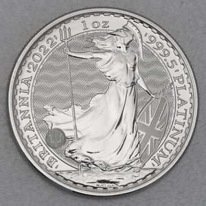 Platinmünze 1oz "Britannia" verschiedene Jahrgänge Queen Elizabeth II. (Großbritannien) 19% - Miniaturansicht 3