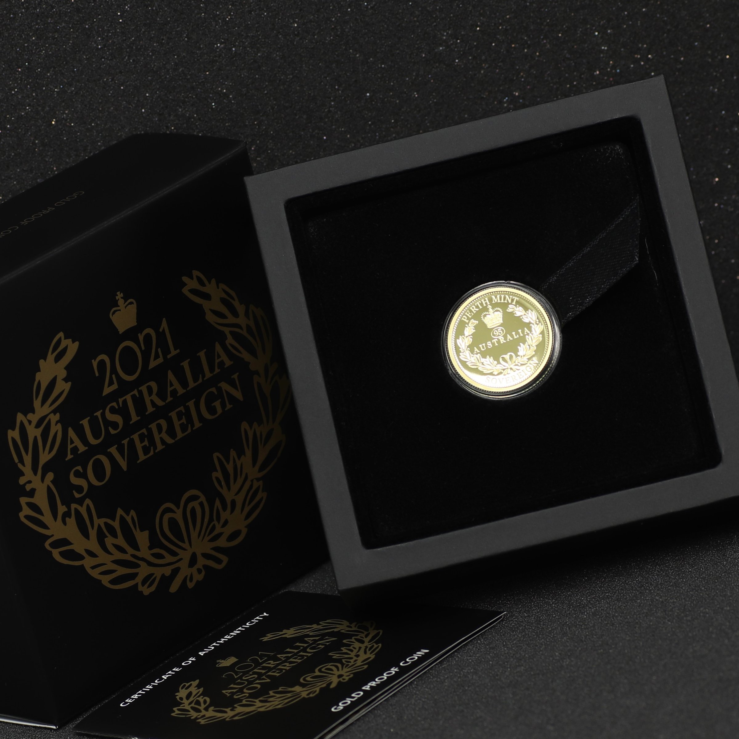 Goldmünze "Australia Sovereign" 2021 (PP) Privy Mark 95 (Australien) - Detailansicht 2