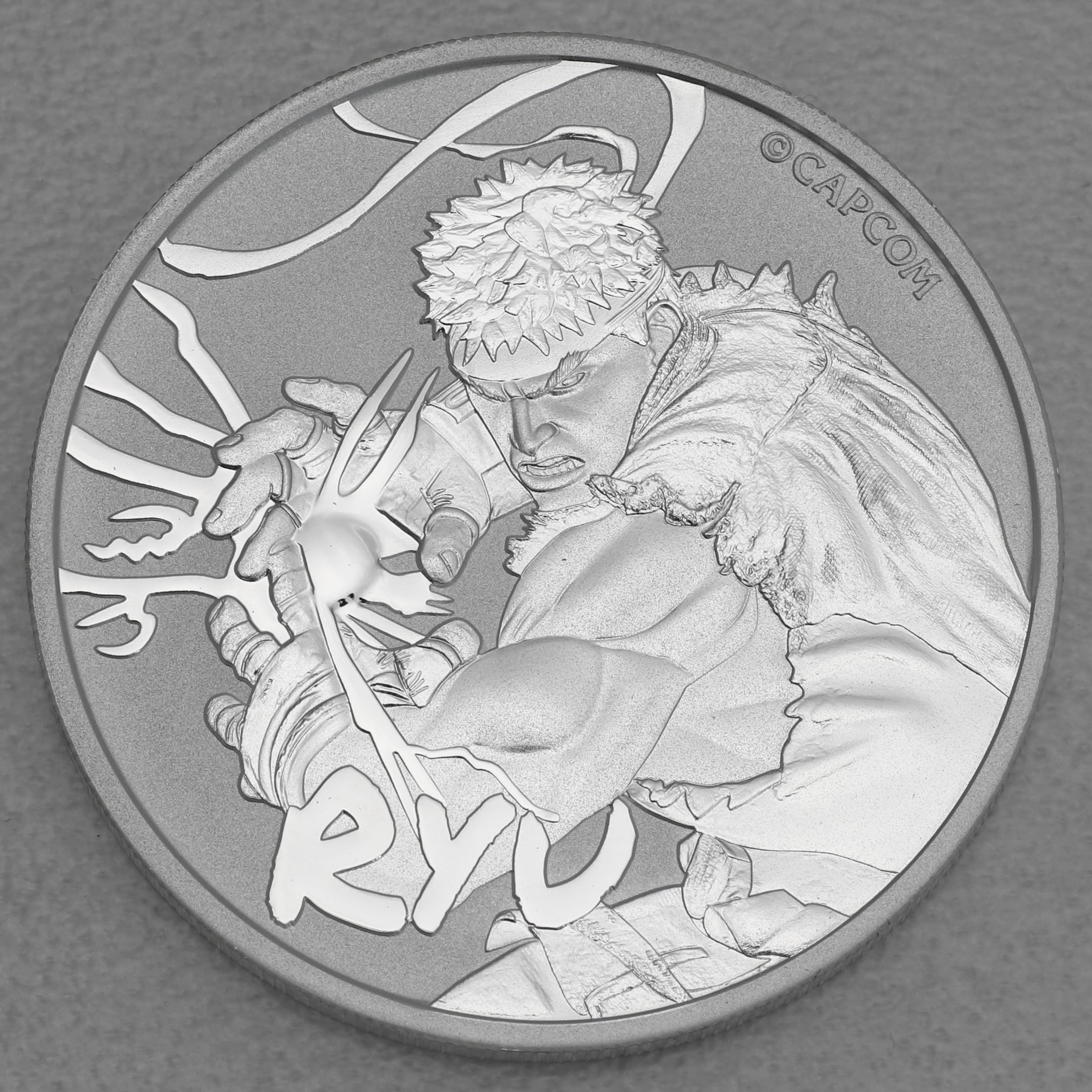 Silbermünze 1oz "Ryu" 2022 Street Fighter (Tuvalu) - Hauptansicht