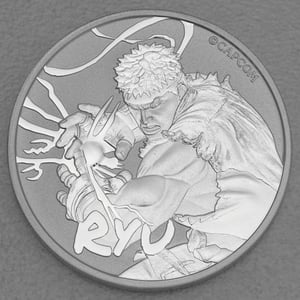 Silbermünze 1oz "Ryu" 2022 Street Fighter (Tuvalu) - Hauptansicht
