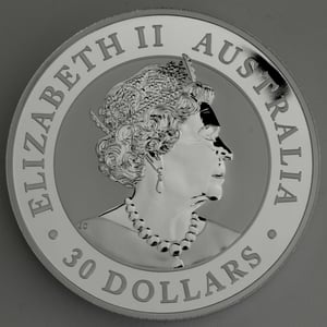 Silbermünze 1kg "Kookaburra" 2019 (Australien) - Miniaturansicht 2