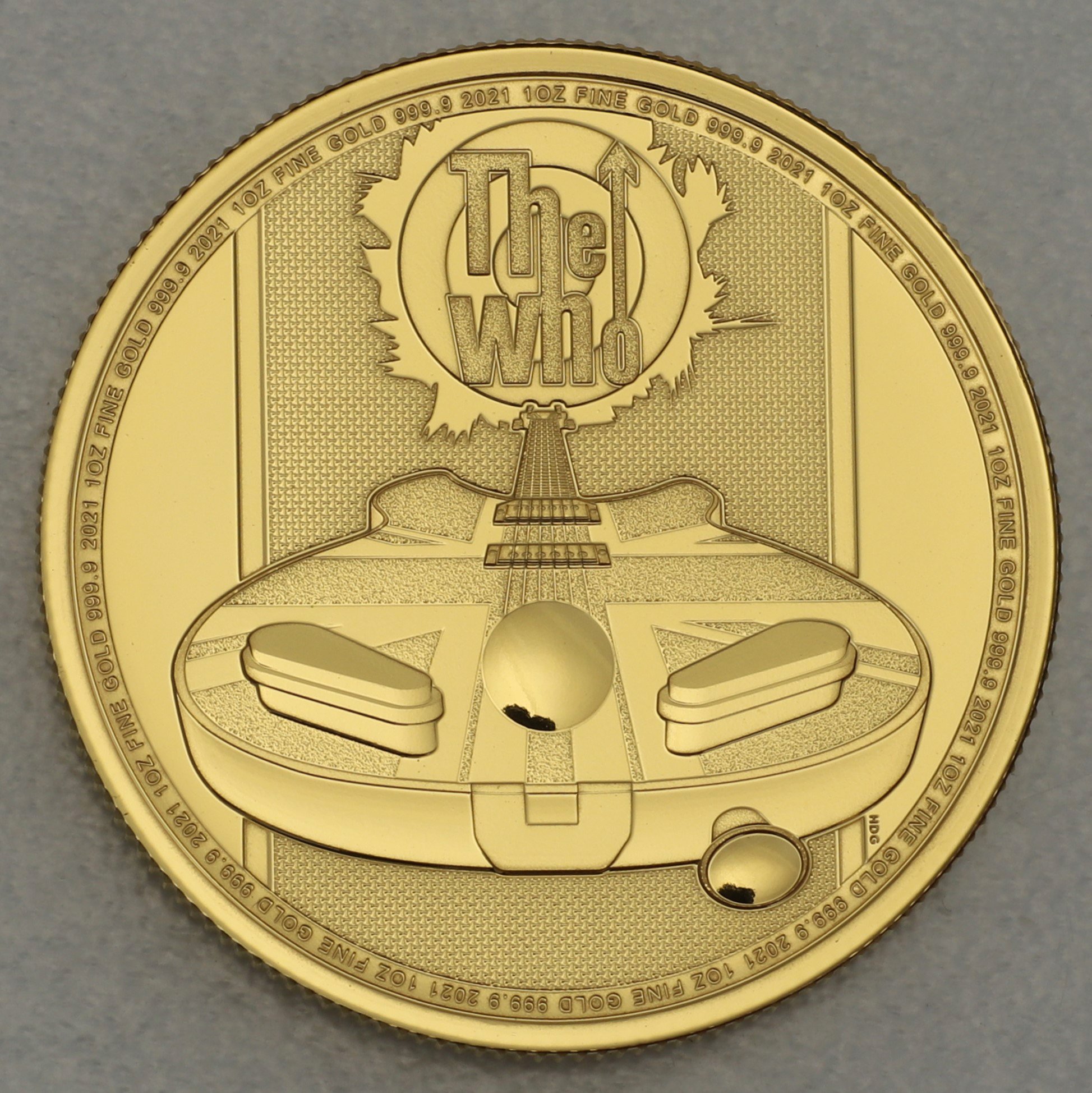Goldmünze 1oz "The Who" 2021 Music Legends (Großbritannien) - Hauptansicht