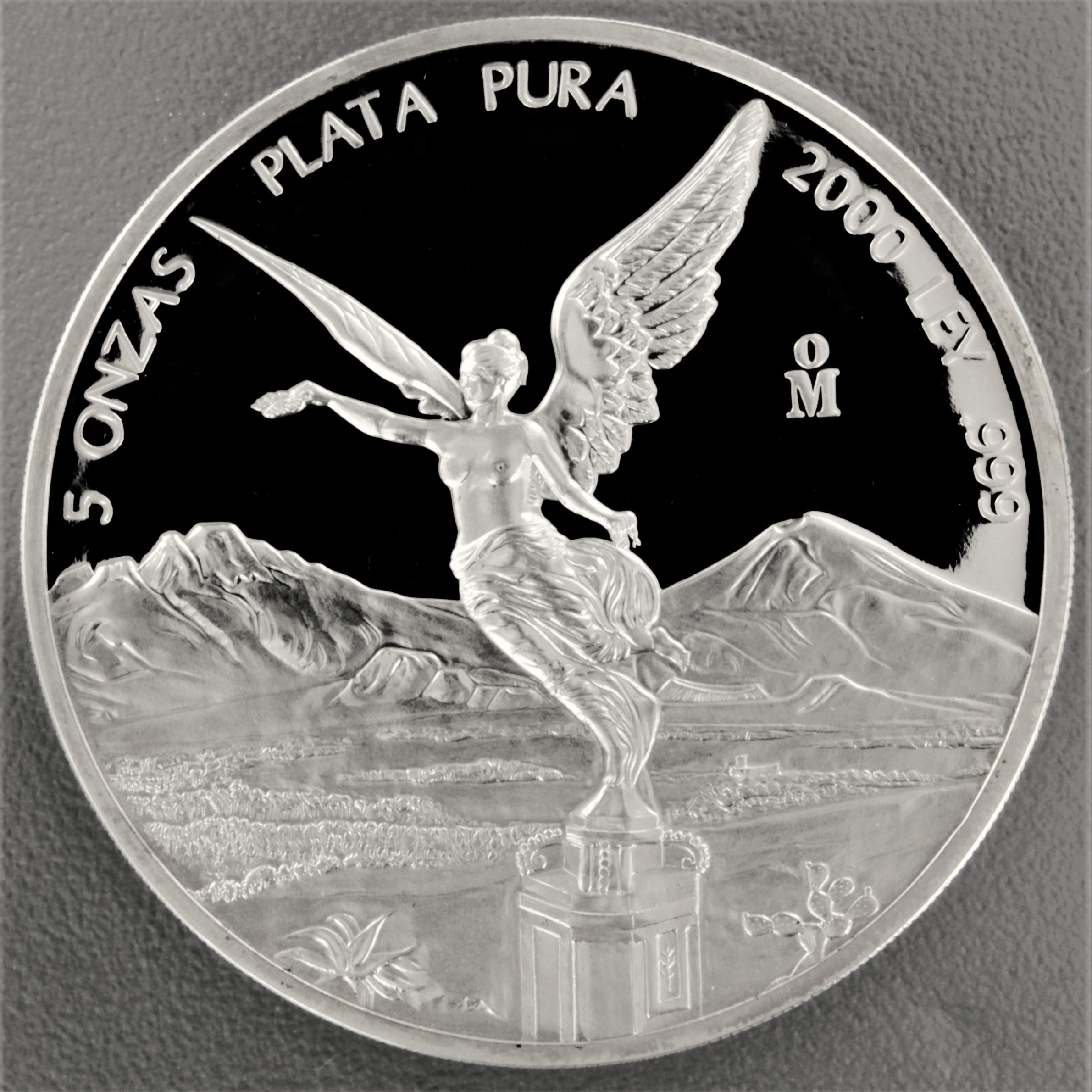 Silbermünze 5oz "Libertad" 2000 (Mexiko) - Hauptansicht