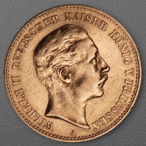 Goldmünze 10 Mark "Wilhelm II." 1899-A J.251 (Preußen) - Hauptansicht