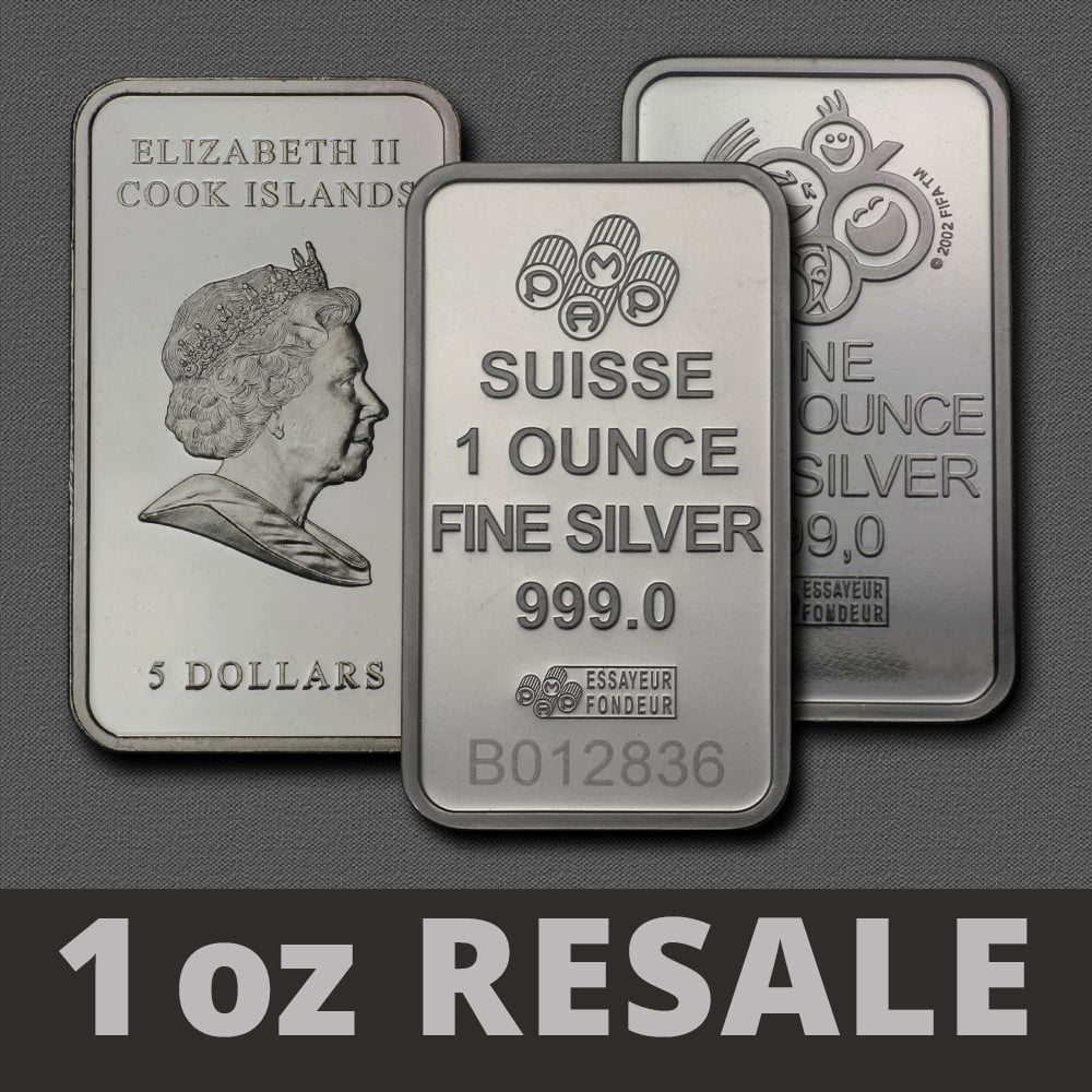 Silberbarren 1oz (Resale) - Hauptansicht