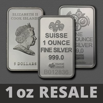 Silberbarren 1oz (Resale) - Hauptansicht