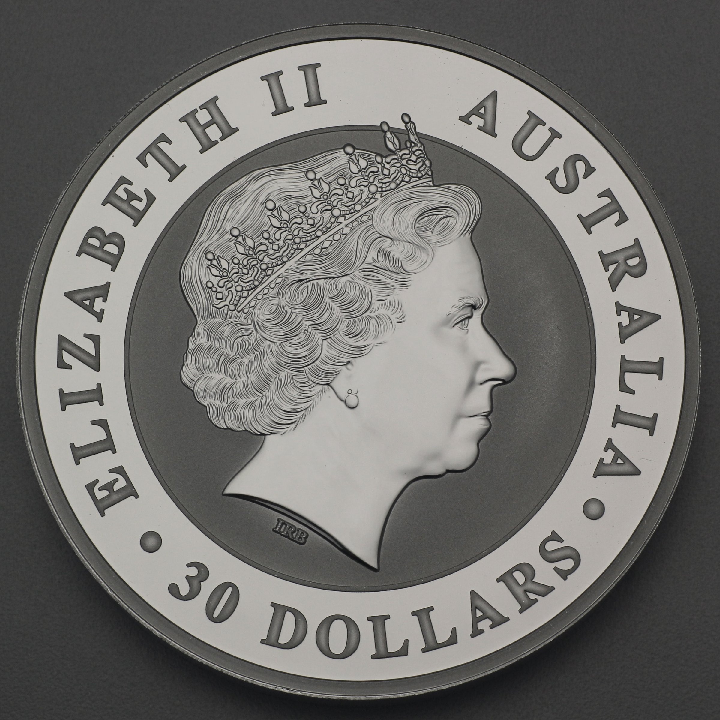 Silbermünze 1kg "Kookaburra" 2017 (Australien) - Detailansicht 1