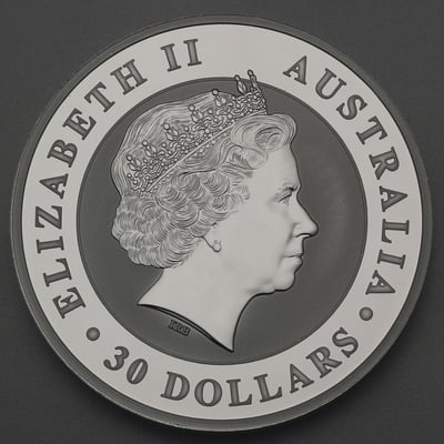 Silbermünze 1kg "Kookaburra" 2017 (Australien) - Miniaturansicht 2