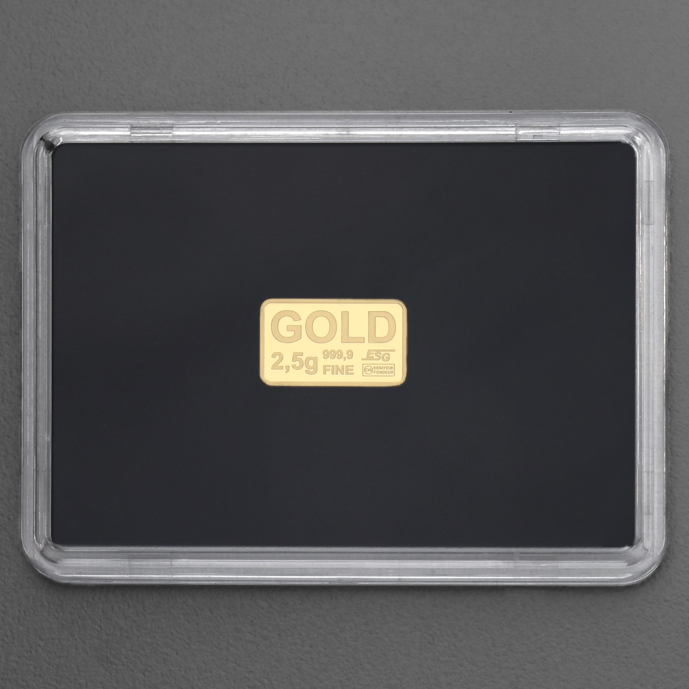 Goldbarren 2,5g Gravur "Glückwunsch" - Detailansicht 5
