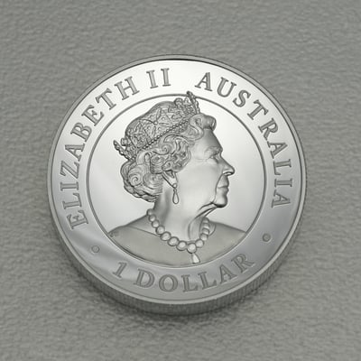 Silbermünze 1oz "Känguru" 2022 (HR/koloriert) (Australien) - Miniaturansicht 2