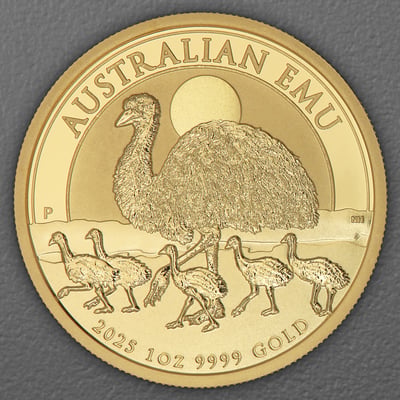 Goldmünze 1oz "Emu" 2025 (Australien) - Hauptansicht