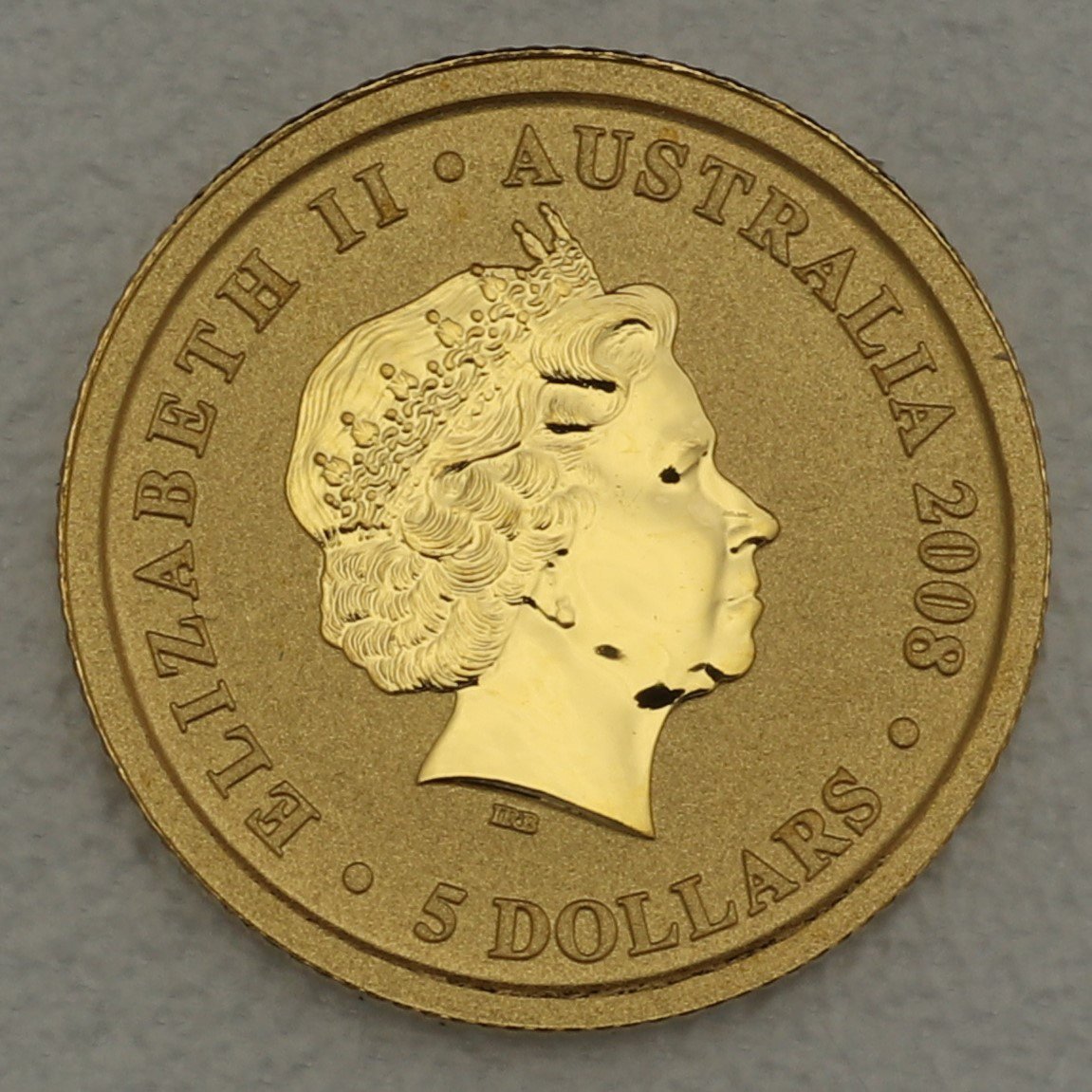 Goldmünze 1/20oz "Känguru" 2008 (Australien) - Detailansicht 1