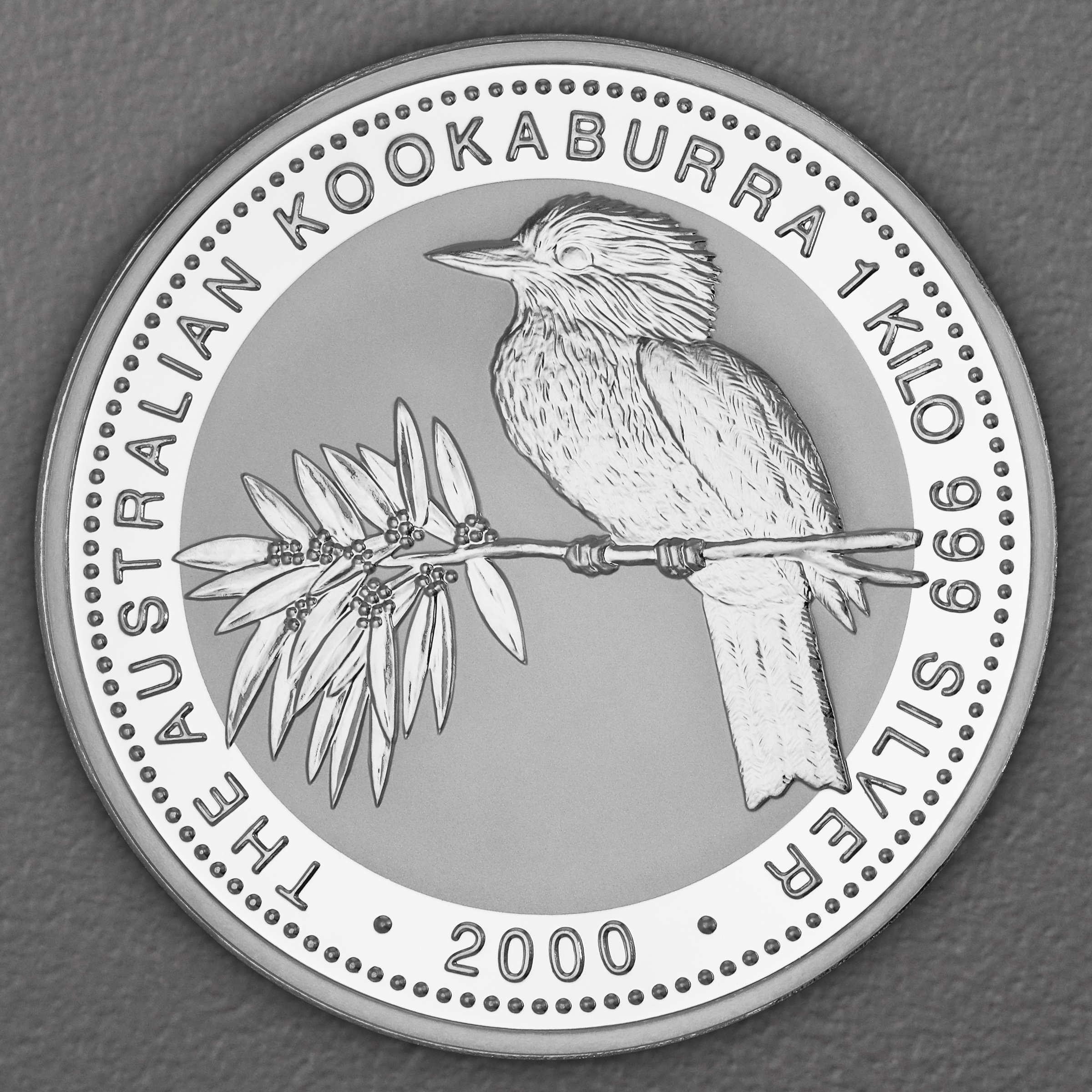 Silbermünze 1kg "Kookaburra" 2000 (Australien) - Hauptansicht