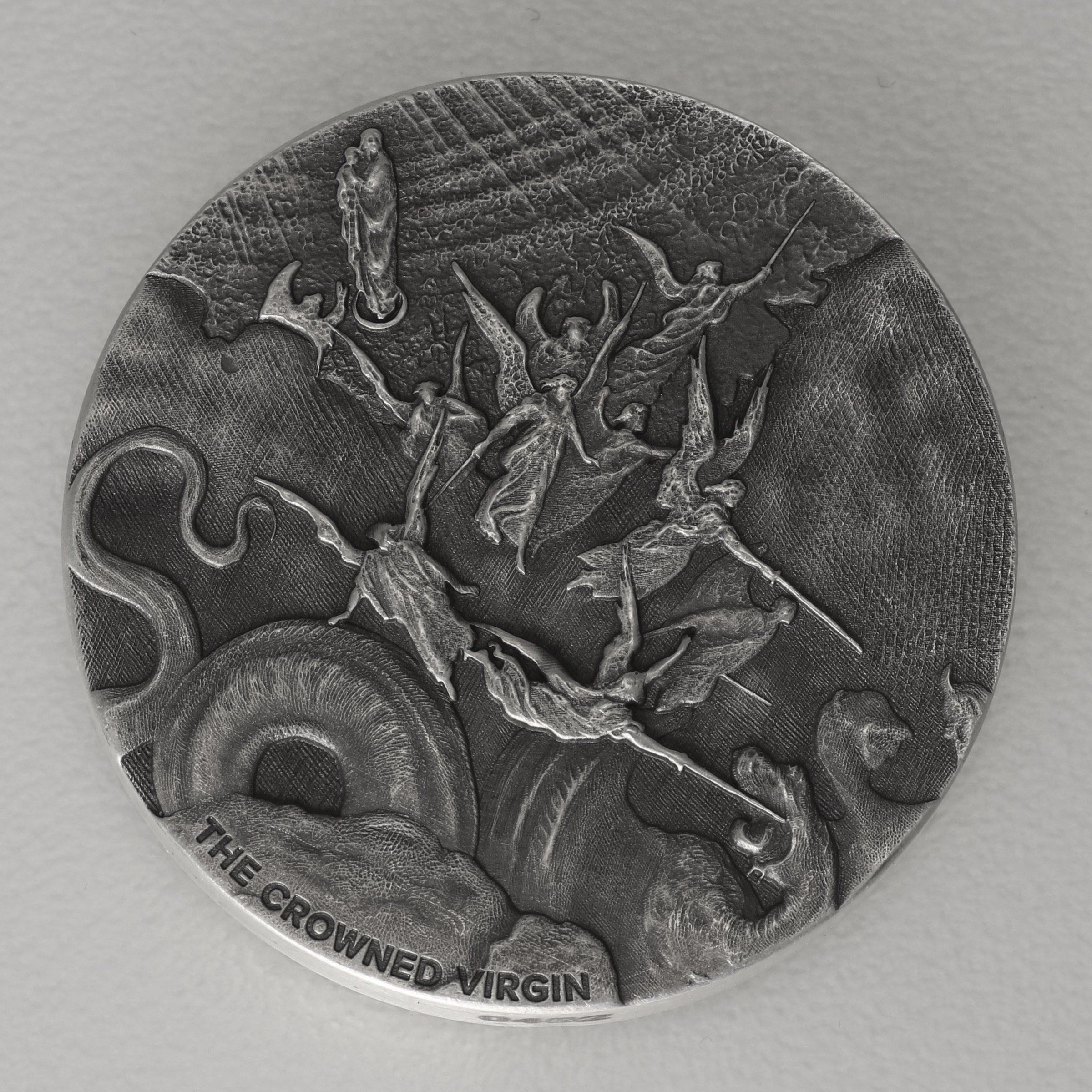 Silbermünze 2oz "The Crowned Virgin" 2019 (AF) Biblical (Niue) - Hauptansicht