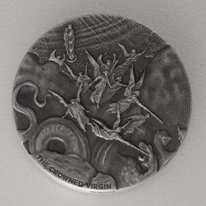 Silbermünze 2oz "The Crowned Virgin" 2019 (AF) Biblical (Niue) - Miniaturansicht 1