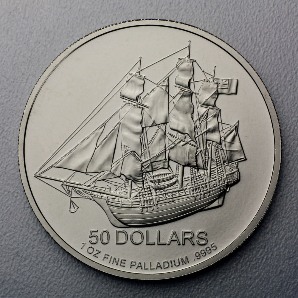 Palladiummünze 1oz "Bounty" 19% (Cook Islands) - Hauptansicht