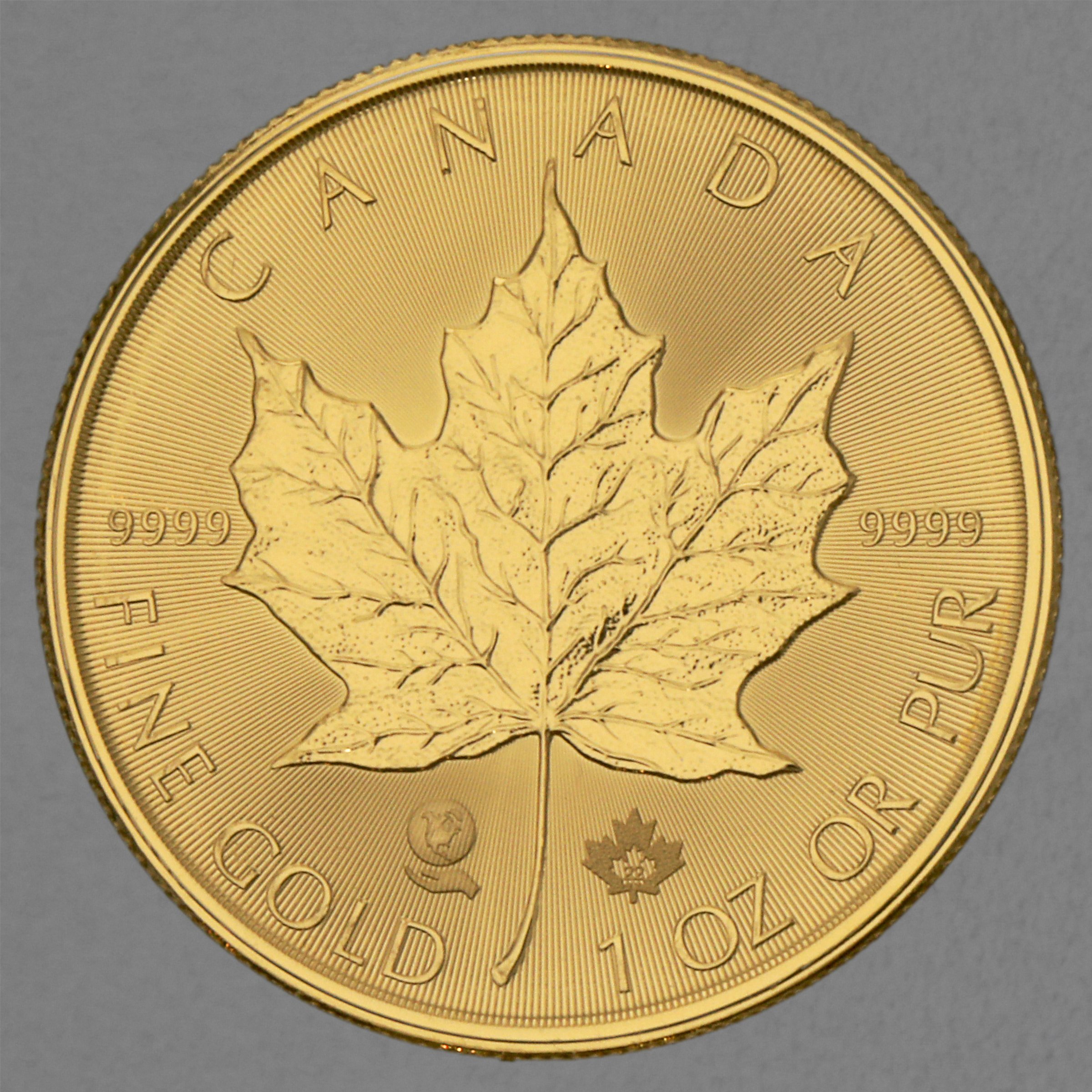 Goldmünze 1oz "Maple Leaf" 2022 Gold from a single mine – Meliadine (Kanada) - Hauptansicht