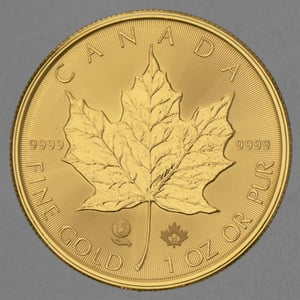 Goldmünze 1oz "Maple Leaf" 2022 Gold from a single mine – Meliadine (Kanada) - Hauptansicht