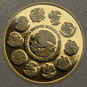 Goldmünzen "Libertad" 2019 (PP) Set – 5-teilig (Mexiko) - Miniaturansicht 3