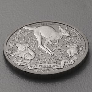 Platinmünze 1oz "The Perth Mint" 2024 125th Anniversary (Australien) - Miniaturansicht 3