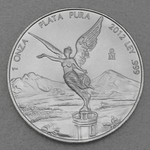 Silbermünze 1oz "Libertad" 2012 (Mexiko) - Hauptansicht