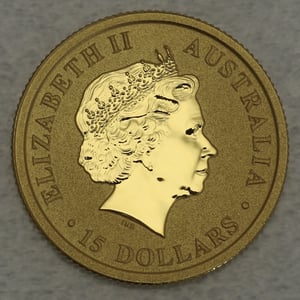 Goldmünze 1/10oz "Känguru" 2014 (Australien) - Miniaturansicht 2