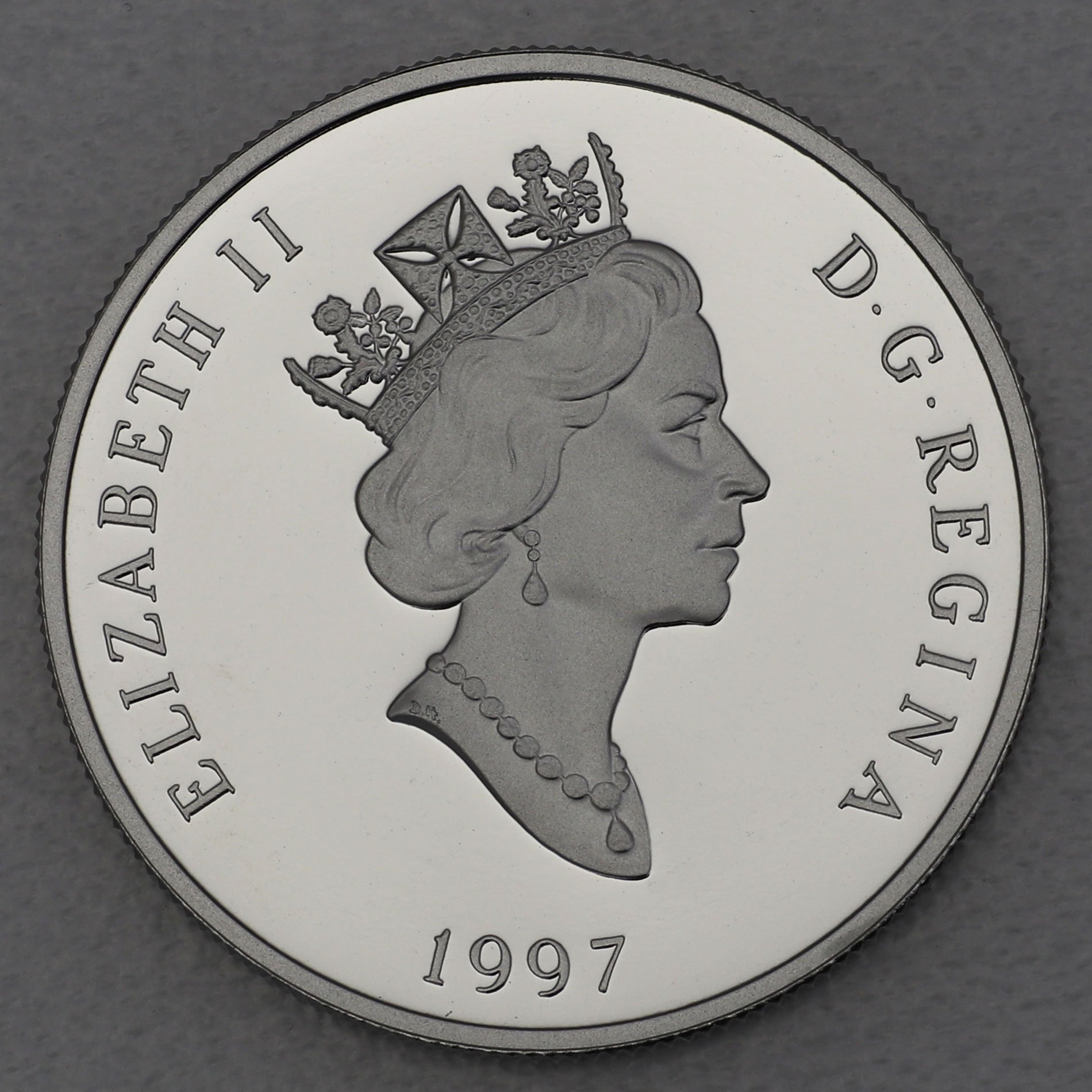 Platinmünze 1oz "Wood Bison" 1997 Wildlife Canada (Kanada) - Detailansicht 1