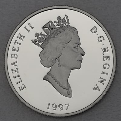 Platinmünze 1oz "Wood Bison" 1997 Wildlife Canada (Kanada) - Miniaturansicht 2
