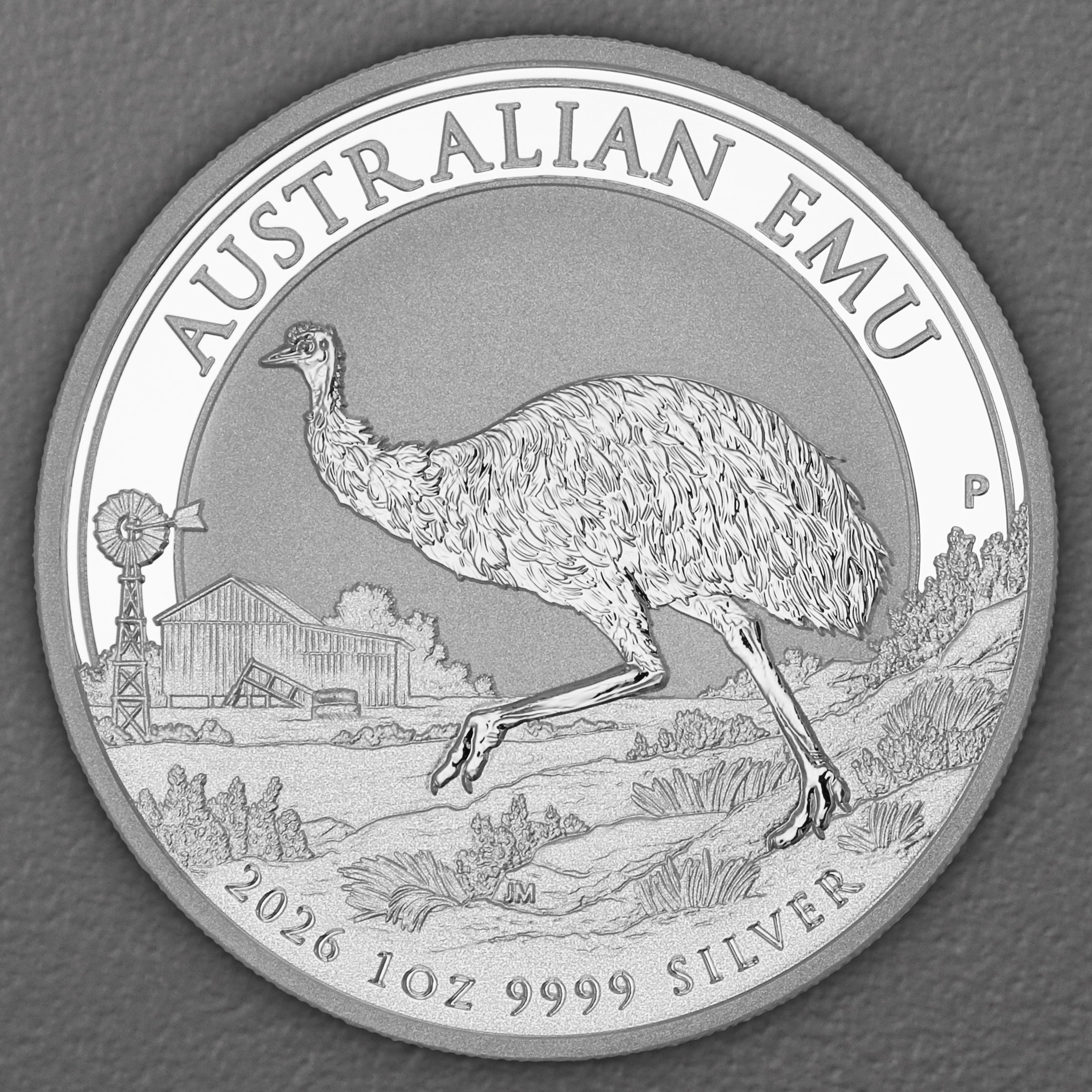 Silbermünze 1oz "Emu" 2026 (Australien) - Hauptansicht