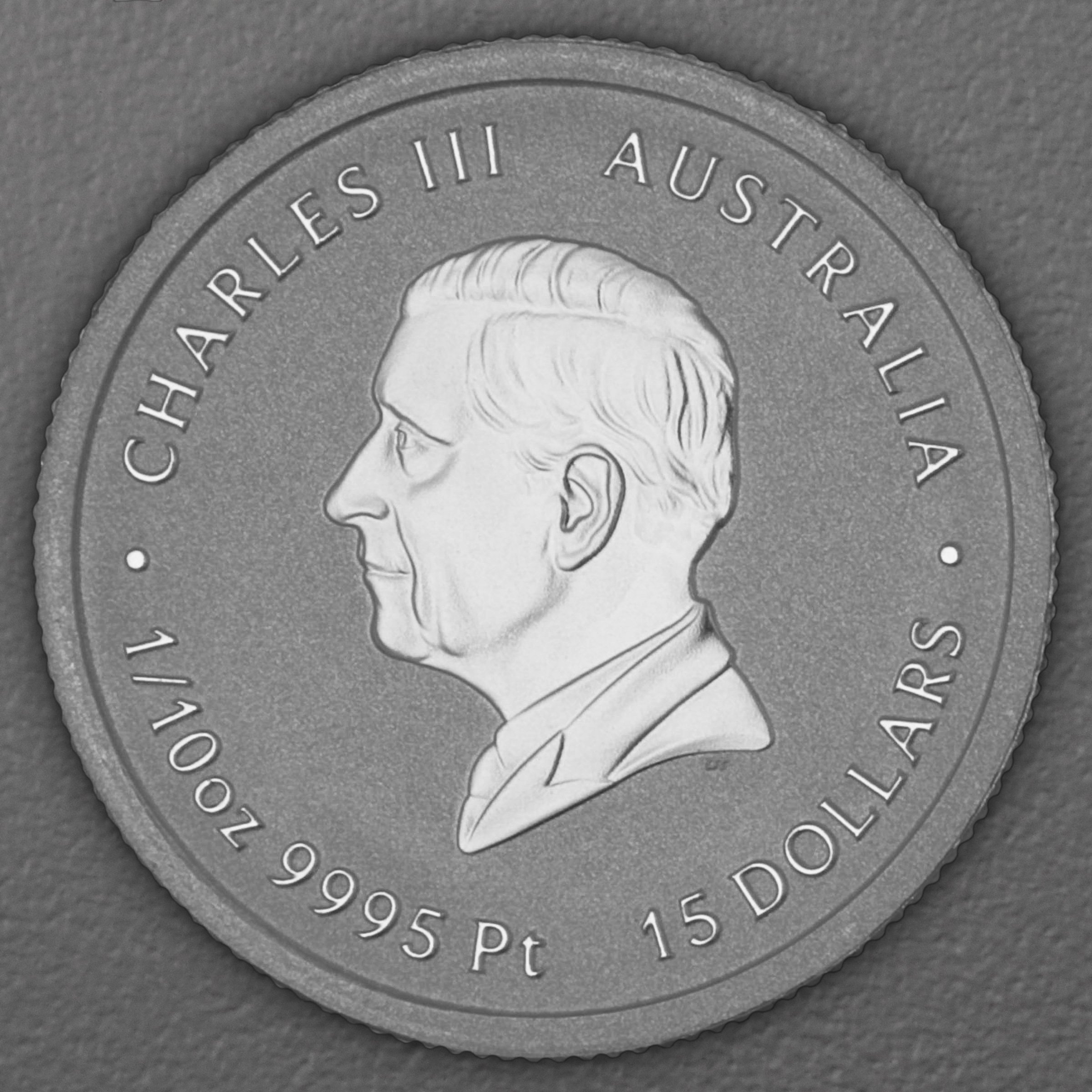 Platinmünze 1/10oz "Pferd" 2026 Lunar III – Year of the Horse (Australien) - Detailansicht 1