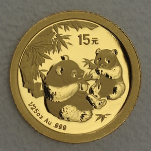 Goldmünze 1/25oz "Panda" 2007 versch. Motive (China) - Miniaturansicht 15