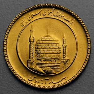 Goldmünze 1 Azadi "Khomeini" (Iran) - Miniaturansicht 2