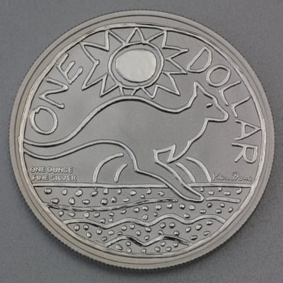 Silbermünze 1oz "Känguru" 2009 Royal Australian Mint (Australien) - Miniaturansicht 1