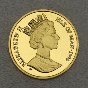 Goldmünze 1/5oz "Japanese Bobtail Cat" 1994 Cats (Isle of Man) - Miniaturansicht 2