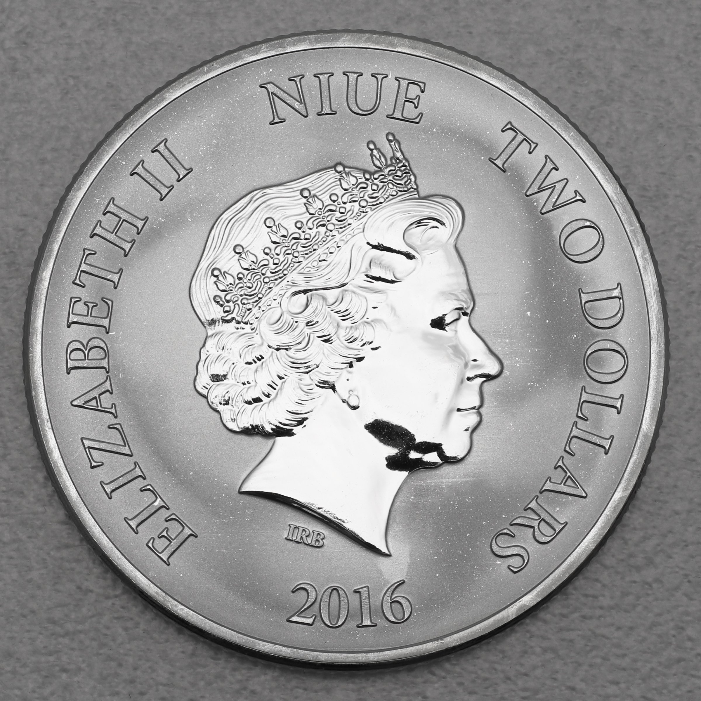 Silbermünze 1oz "Lunar Monkey" 2016 (Niue) - Detailansicht 1