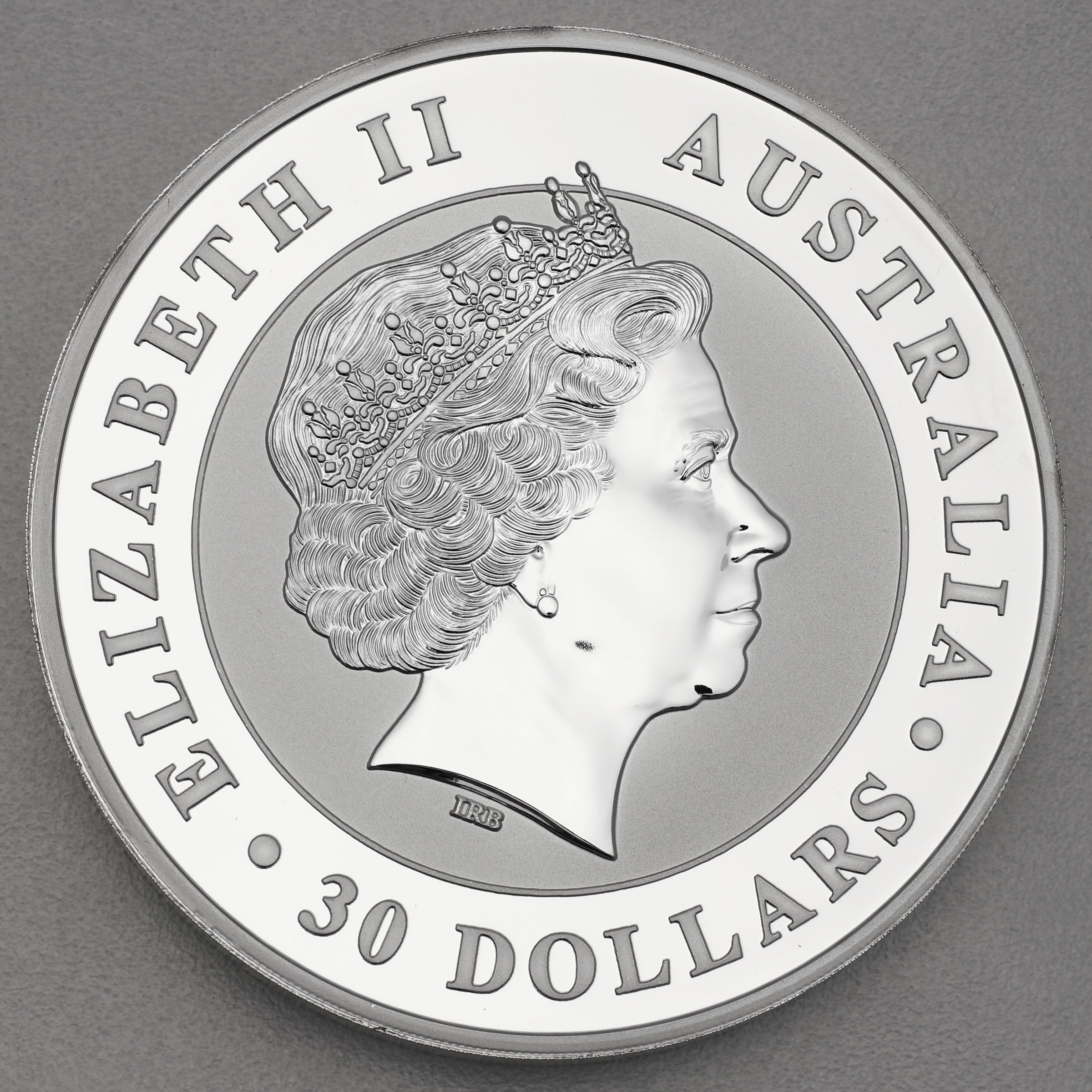 Silbermünze 1kg "Kookaburra" 2010 diff. (Australien) - Detailansicht 1