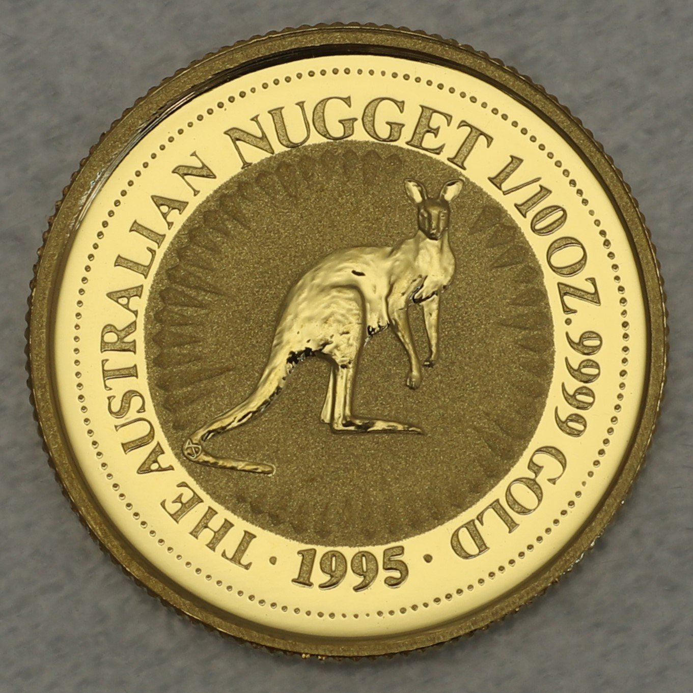 Goldmünze 1/10oz "Känguru" 1995 Australian Nugget (Australien) - Hauptansicht