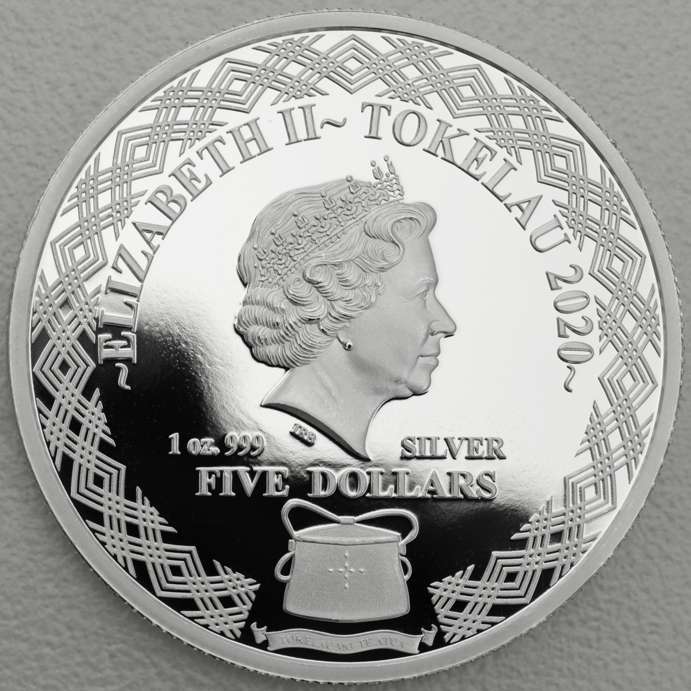 Silbermünze 1oz "Flying Fish – Hahave" 2020 Territory of Tokelau (Tokelau) - Detailansicht 1