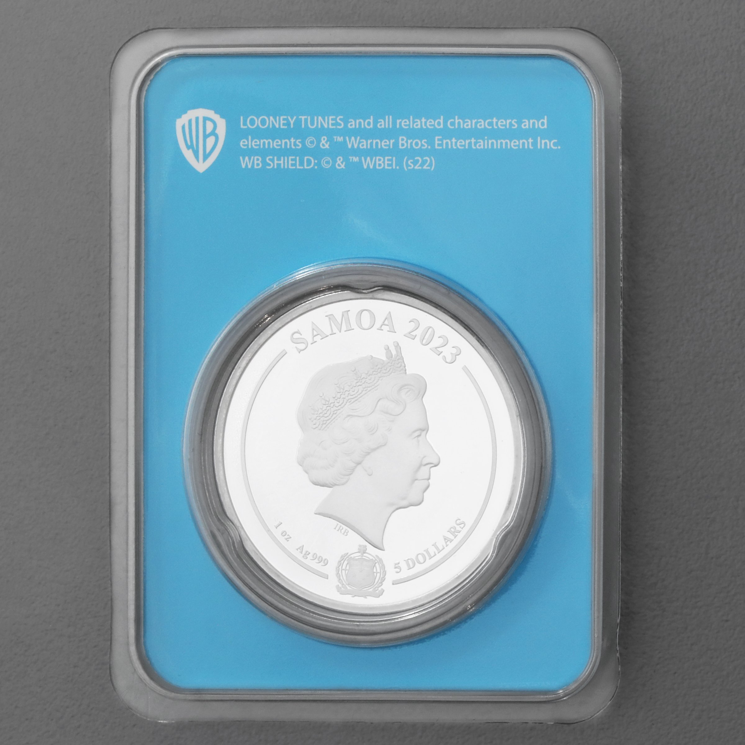 Silbermünze 1oz "Road Runner" 2023 (koloriert) Looney Tunes (Samoa) - Detailansicht 1