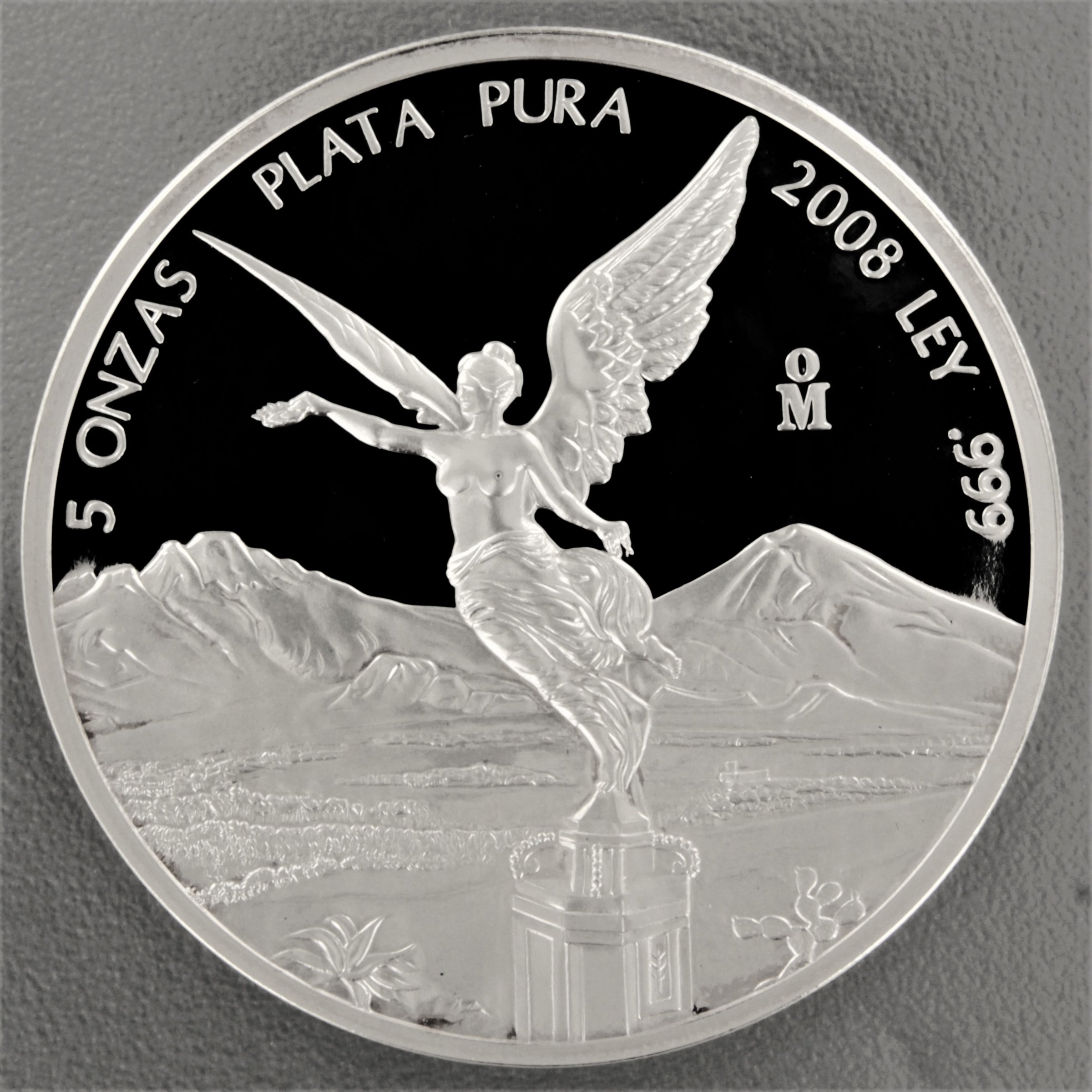 Silbermünze 5oz "Libertad" 2008 (Mexiko) - Hauptansicht