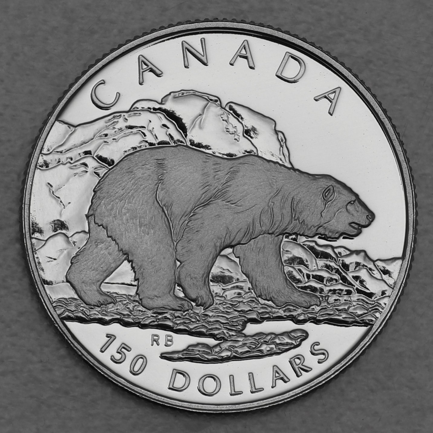 Platinmünze 1/2oz "Polar Bear" 1990 Wildlife Canada (Kanada) - Hauptansicht