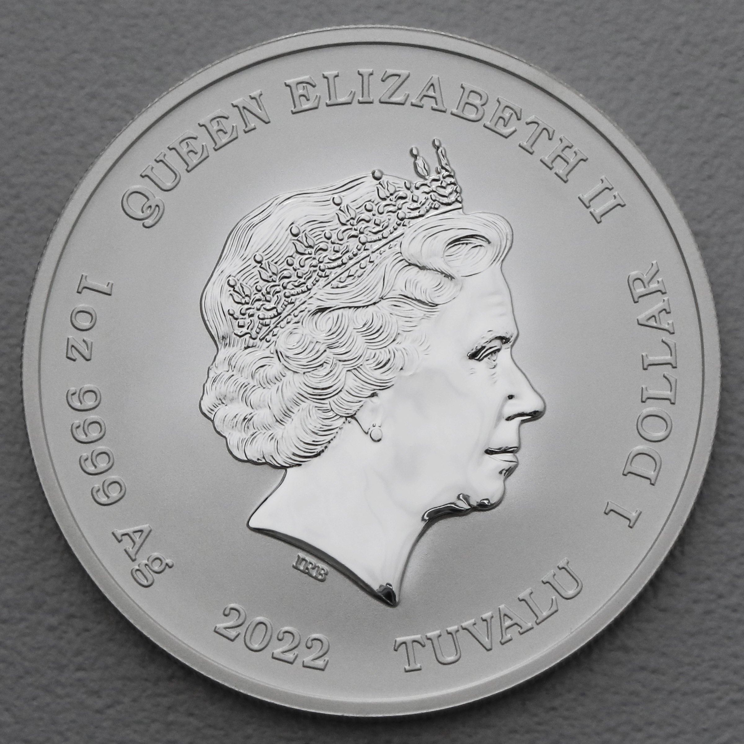 Silbermünze 1oz "Aphrodite" 2022 Gods of Olympus diff. (Tuvalu) - Detailansicht 1