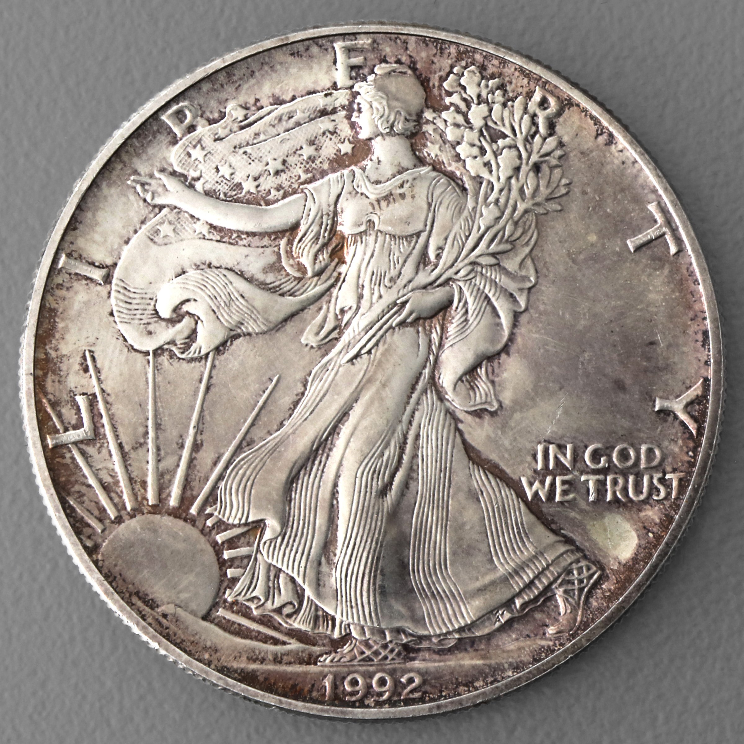 Silbermünze 1oz "American Eagle" verschiedene Jahrgänge diff. (USA) - Detailansicht 3