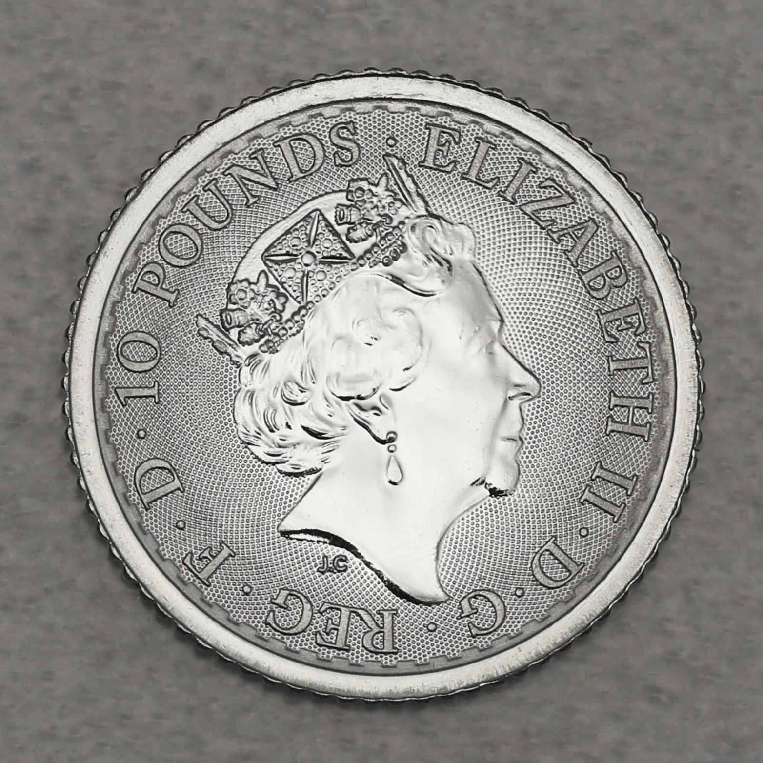 Platinmünze 1/10oz "Britannia" 2021 Elizabeth II. (Großbritannien) - Detailansicht 1