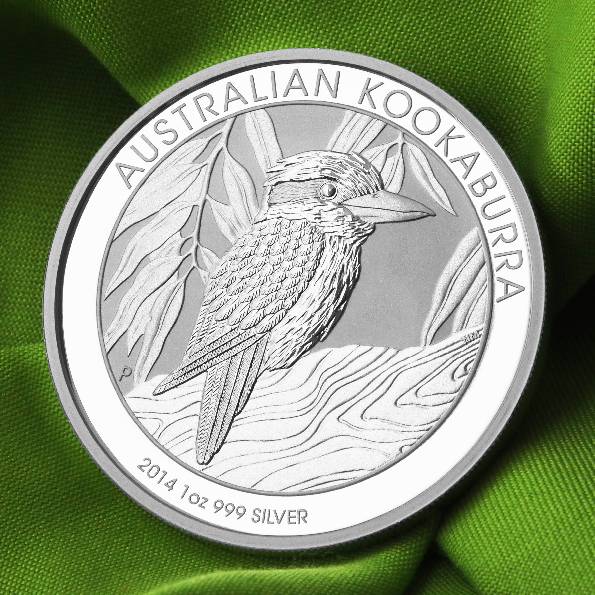 Silbermünze 1oz "Kookaburra" 2014 (Australien) - Detailansicht 4